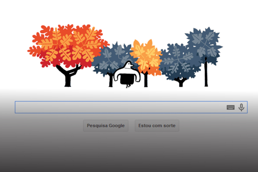 Google: chegada do Outono no hemisfério Sul é lembrada pelo doodle