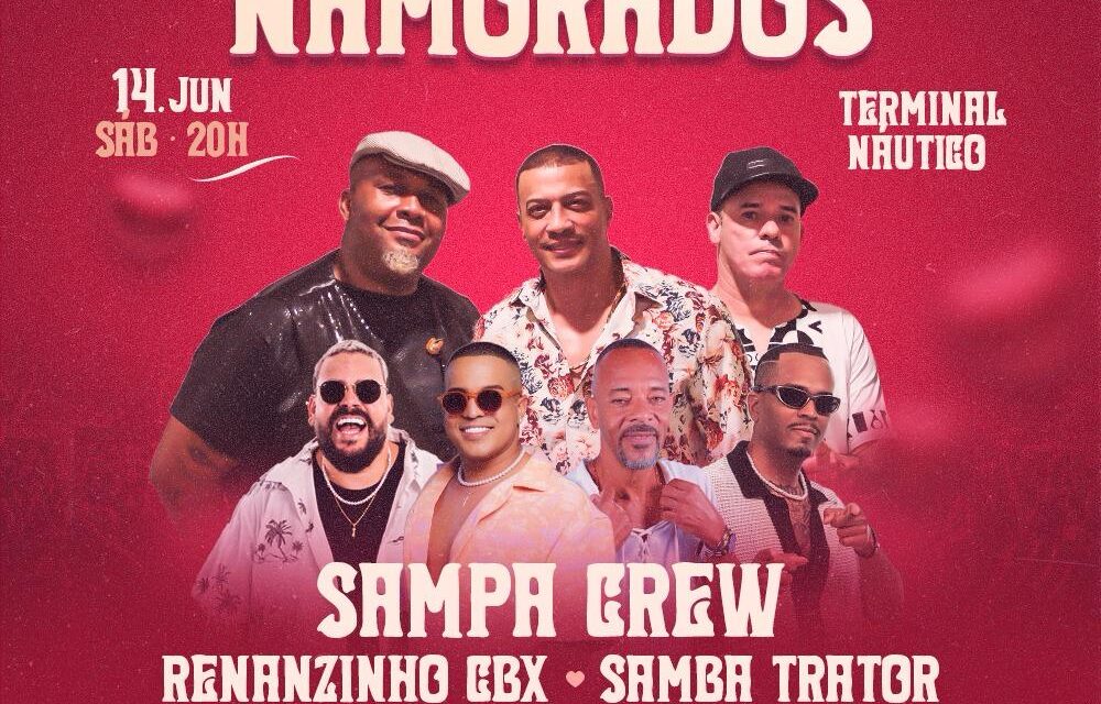 NOITE DOS NAMORADOS traz clima de romance e muito samba ao Terminal Náutico de Salvador