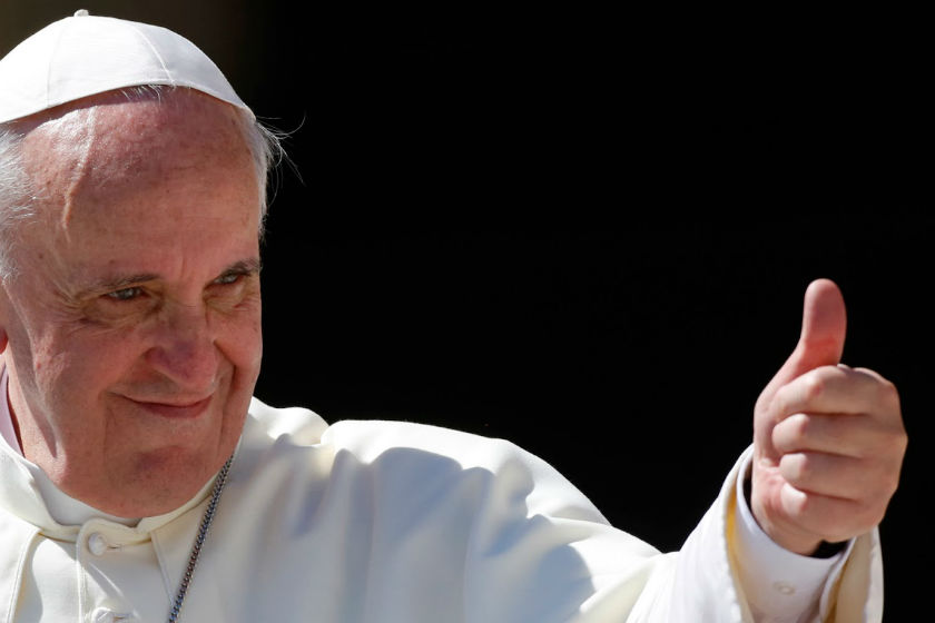 “A droga não se vence com a droga”, diz Papa Francisco contra legalização