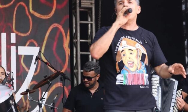 Tico, Juliana Ribeiro, Luana Ingri e Reynaldo Barbosa no Forró no Parque Tributo a Zelito Miranda com Del Feliz