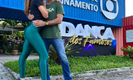 Ju Paiva e Bruno Cabrerizo formam dupla na Dança dos Famosos