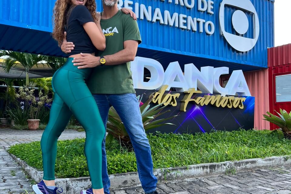 Ju Paiva e Bruno Cabrerizo formam dupla na Dança dos Famosos