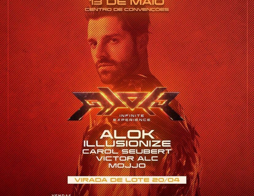 Alok Infinite Experience anuncia virada de lote no dia 20 de abril