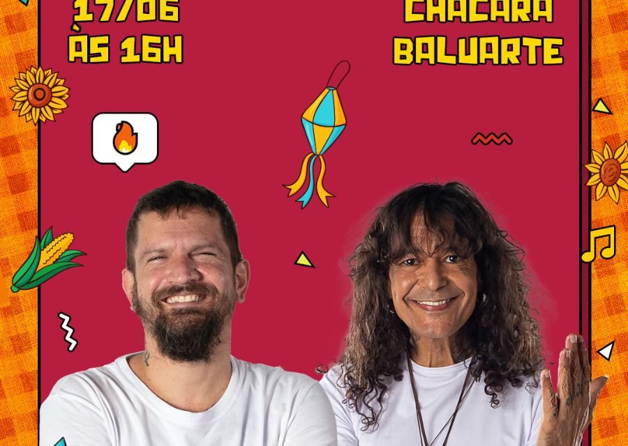 Luiz Caldas e Saulo são as grandes atrações do evento promovido pela Oquei Entretenimento, que traz a magia e  tradição das festas juninas