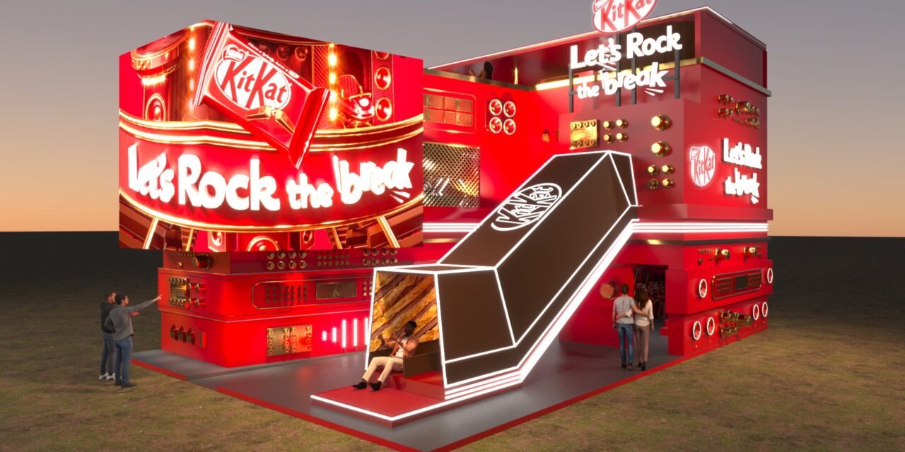 Com três espaços no The Town 2023, KITKAT® proporciona experiências épicas e brindes exclusivos ao público