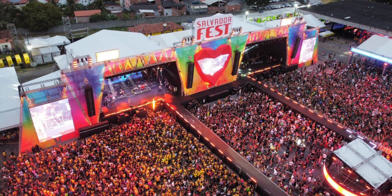 Salvador Fest celebra 16ª edição com mais de 20 atrações e um público de 50 mil pessoas