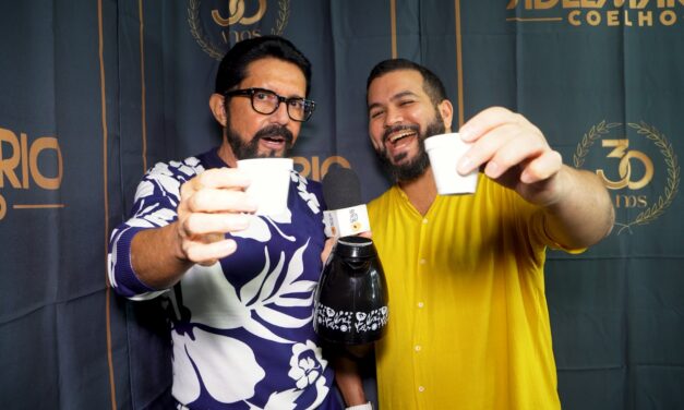 Adelmário Coelho é o homenageado do videocast ‘Vaz um Café’ desta quarta (22)