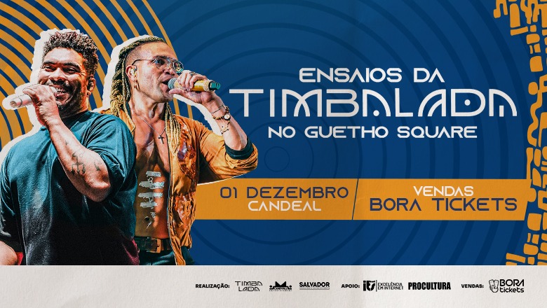 INGRESSOS PARA O PRIMEIRO ENSAIO DA TIMBALADA ESGOTAM EM MENOS DE 3 HORAS