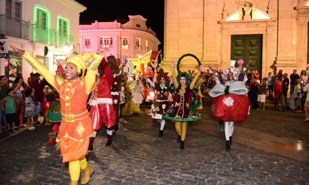 Natal Salvador levará ao Centro Histórico túnel cenográfico, atrações musicais e desfiles a partir de sábado (7)