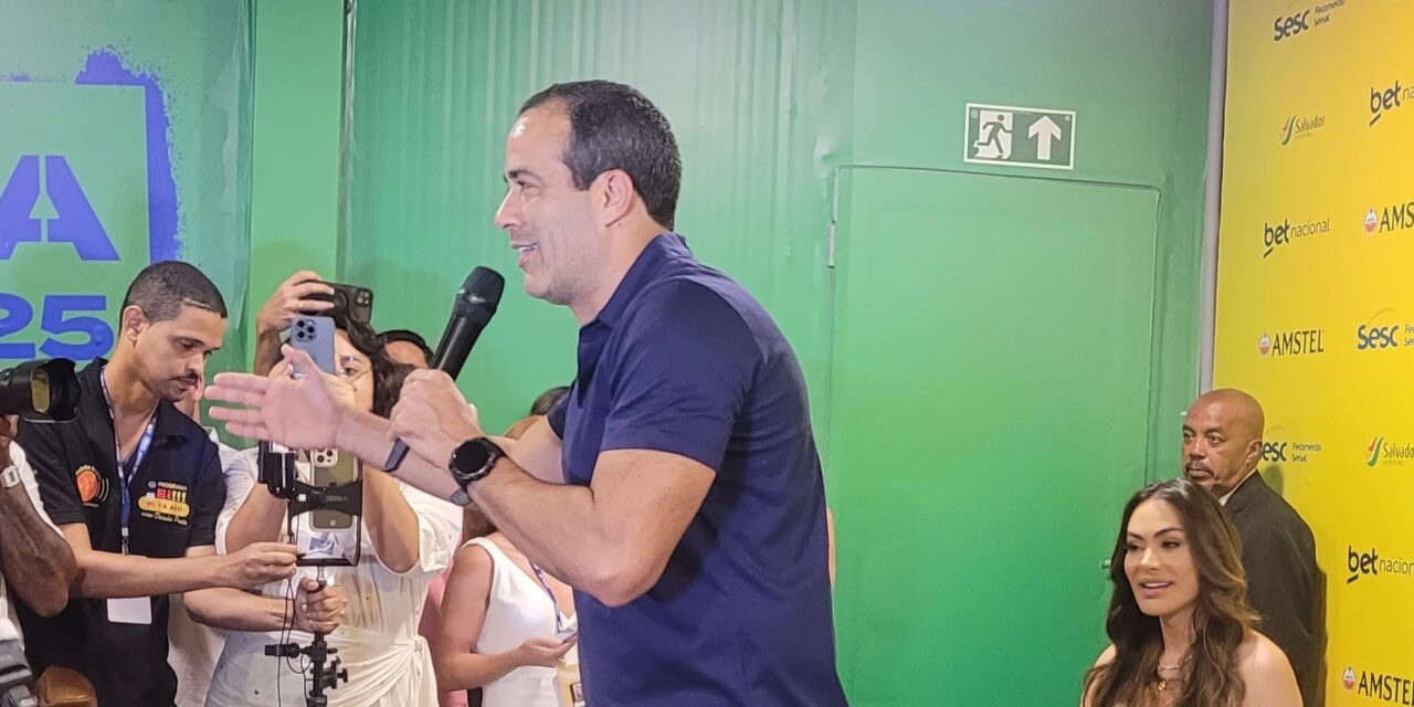 Bruno Reis destaca impacto econômico positivo do Festival da Virada em Salvador