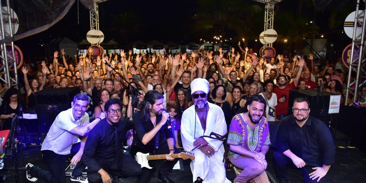 Público lotou Parque Costa Azul na 1ª edição do ano do Festival Oxe é Jazz