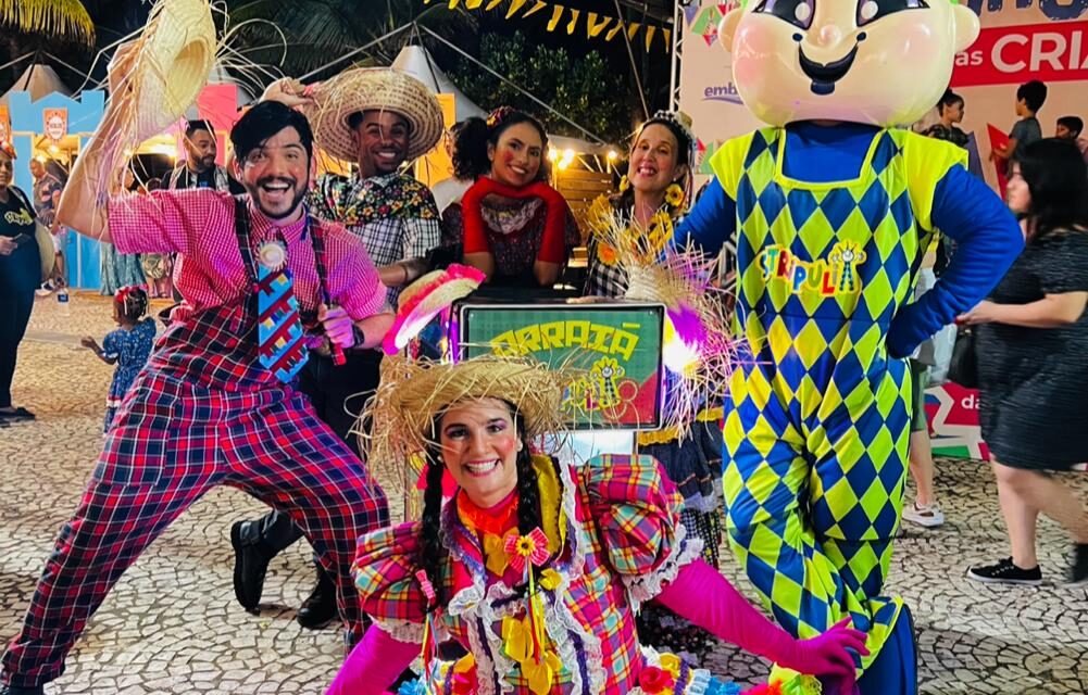 São João das Crianças traz cultura e brincadeiras para o Parque Costa Azul