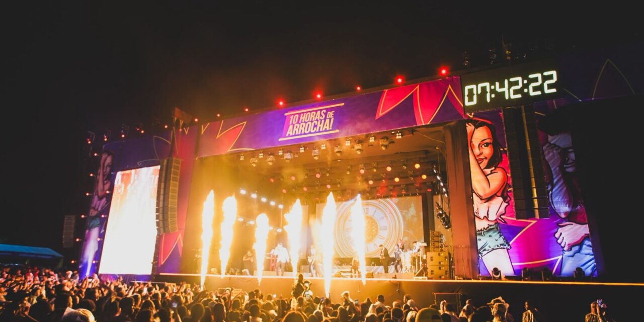 Festival 10 Horas de Arrocha lota Wet Eventos em noite épica