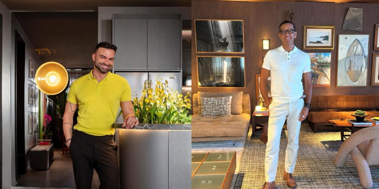 Rogério Menezes e Flávio Moura recebem convidados na Casas Conceito para apresentar primeiro Home Boutique do Horto Florestal