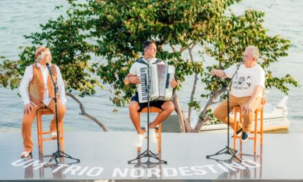 Targino Gondim grava audiovisual com Flávio José e Santanna O Cantador no Vale do São Francisco