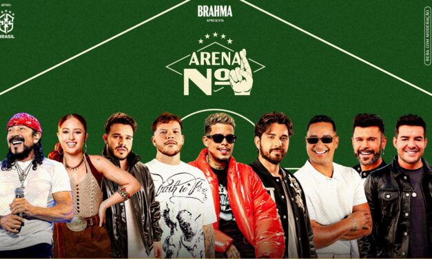 Arena Nº1 anuncia artistas para as cinco capitais da maior watch party de futebol e música do Brasil