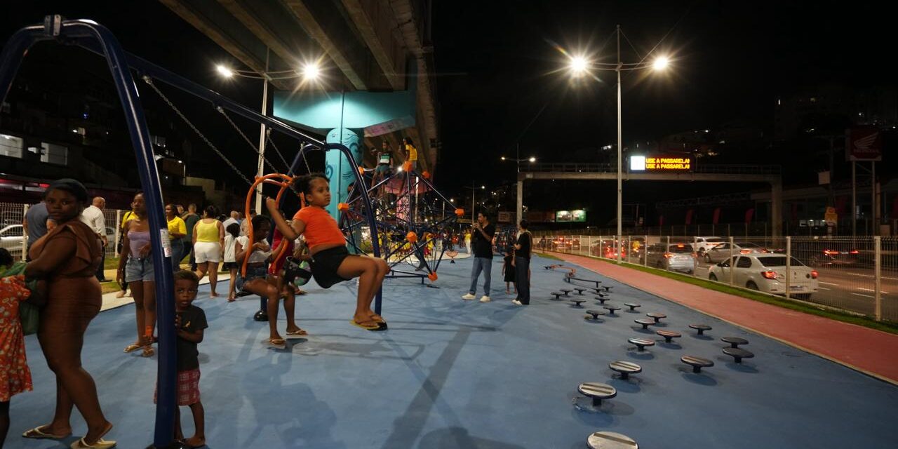 Prefeitura de Salvador entrega novo Parque Bonocô com áreas de lazer, esporte e arte urbana