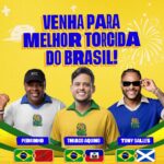 Tony Salles, Thiago Aquino e Pedrinho vão comandar a torcida do Brasil no São João de Cruz; dia 24, festa começa mais cedo no Circuito Luiz Gonzaga