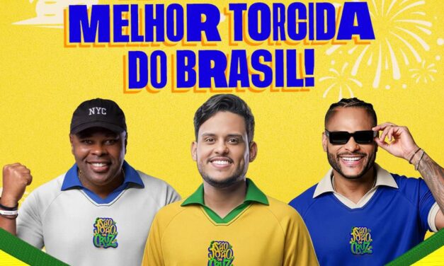 Tony Salles, Thiago Aquino e Pedrinho vão comandar a torcida do Brasil no São João de Cruz; dia 24, festa começa mais cedo no Circuito Luiz Gonzaga