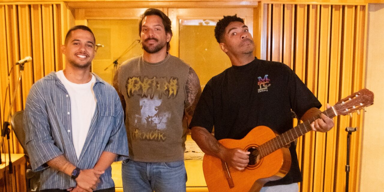 GUGA MEYRA REÚNE FELIPE PEZZONI E DENNY NOS BASTIDORES DE NOVO PROJETO